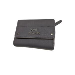 Jones York Signature Paxton Trifold Wallet Model Paxton Gray